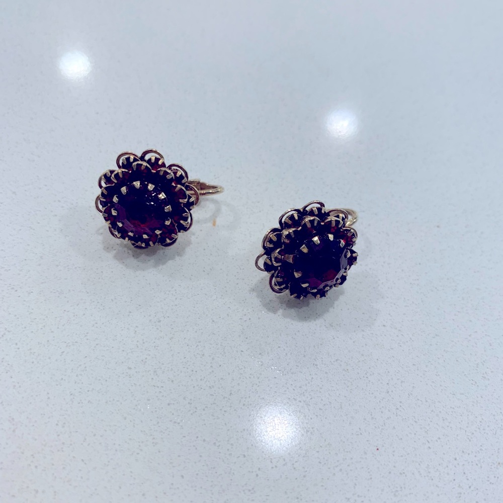 Vintage clip-on earrings